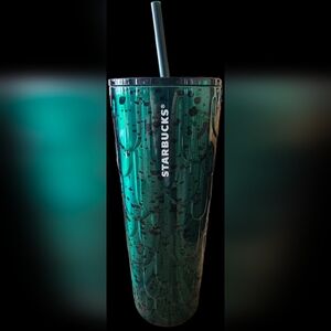 Starbucks 2024 Anniversary Siren Core Green Mermaid Scales Spotted Tumbler